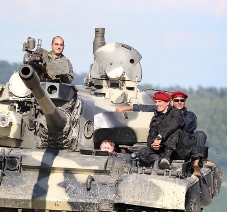 Jízda tankem T-55