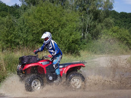 Offroad jízda na čtyřkolce